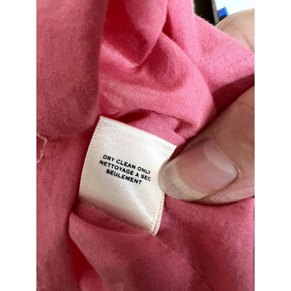 Moulinette Soeurs dess size 8 pink/white eyelet trim lined couquette, feminine - Picture 7 of 15